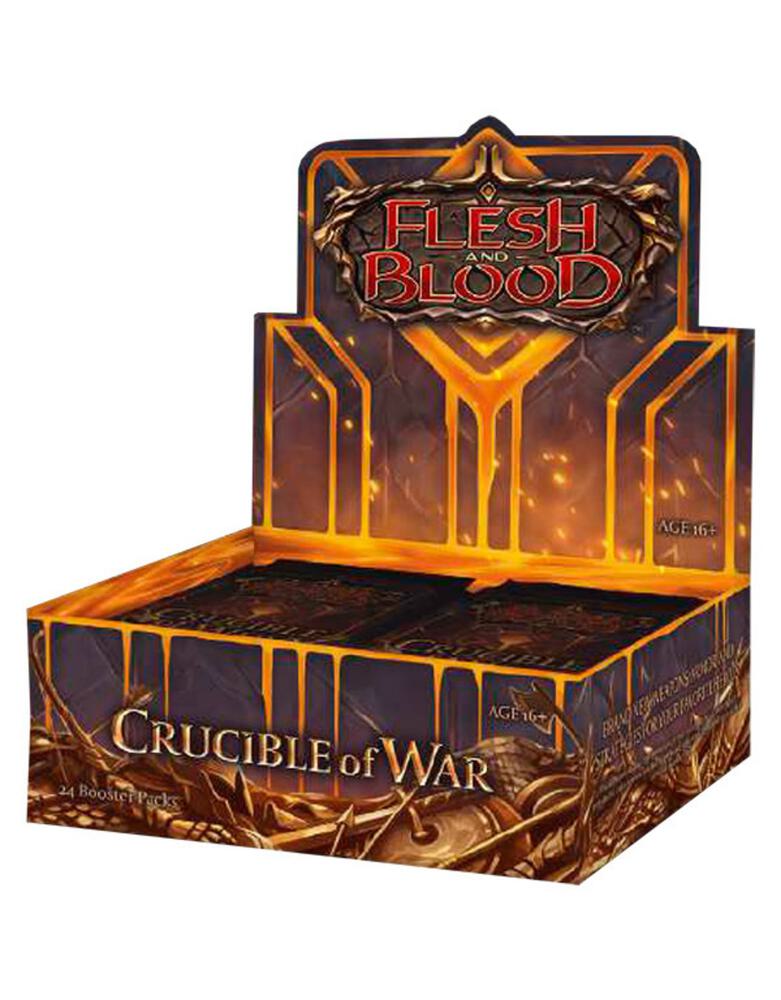 Flesh and Blood TCG Crucible Of War Crucible of War Booster Box 1st Edition sealed box