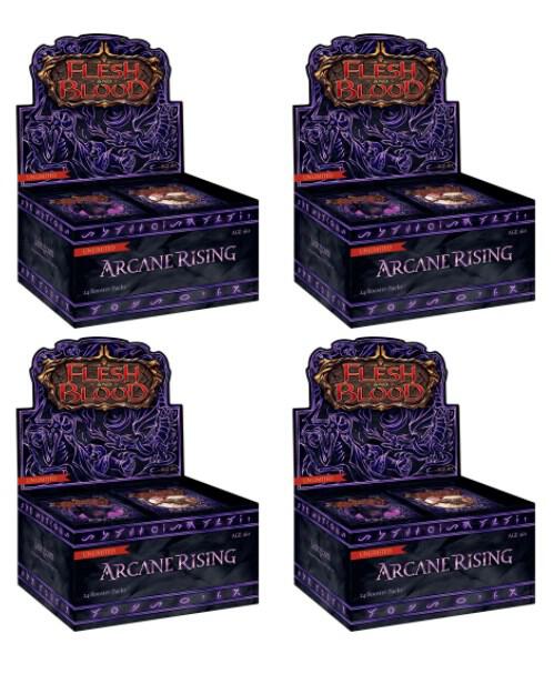 Flesh and Blood TCG Arcane Rising Arcane Rising Booster Box Case Unlimited Edition sealed box