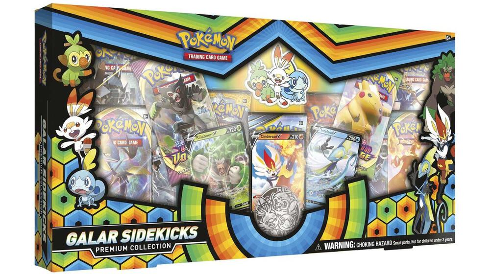 Pokemon TCG Vivid Voltage Vivid Voltage Galar Sidekicks Premium Collection sealed box