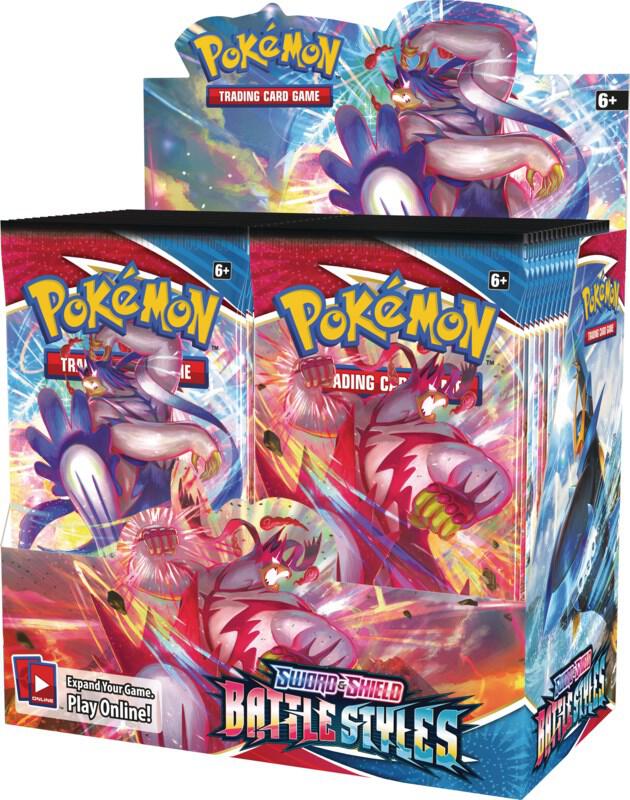 Pokemon TCG Battle Styles Battle Styles Booster Box sealed box