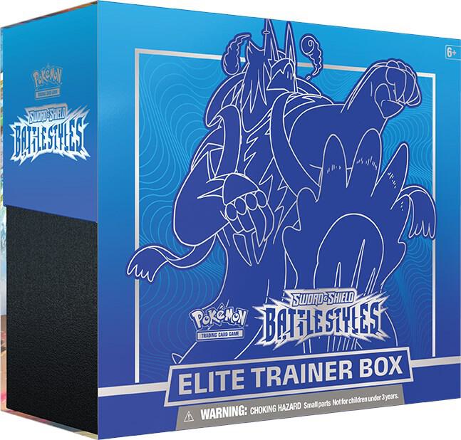 Pokemon TCG Battle Styles Battle Styles Elite Trainer Box Rapid Strike Urshifu Blue sealed box