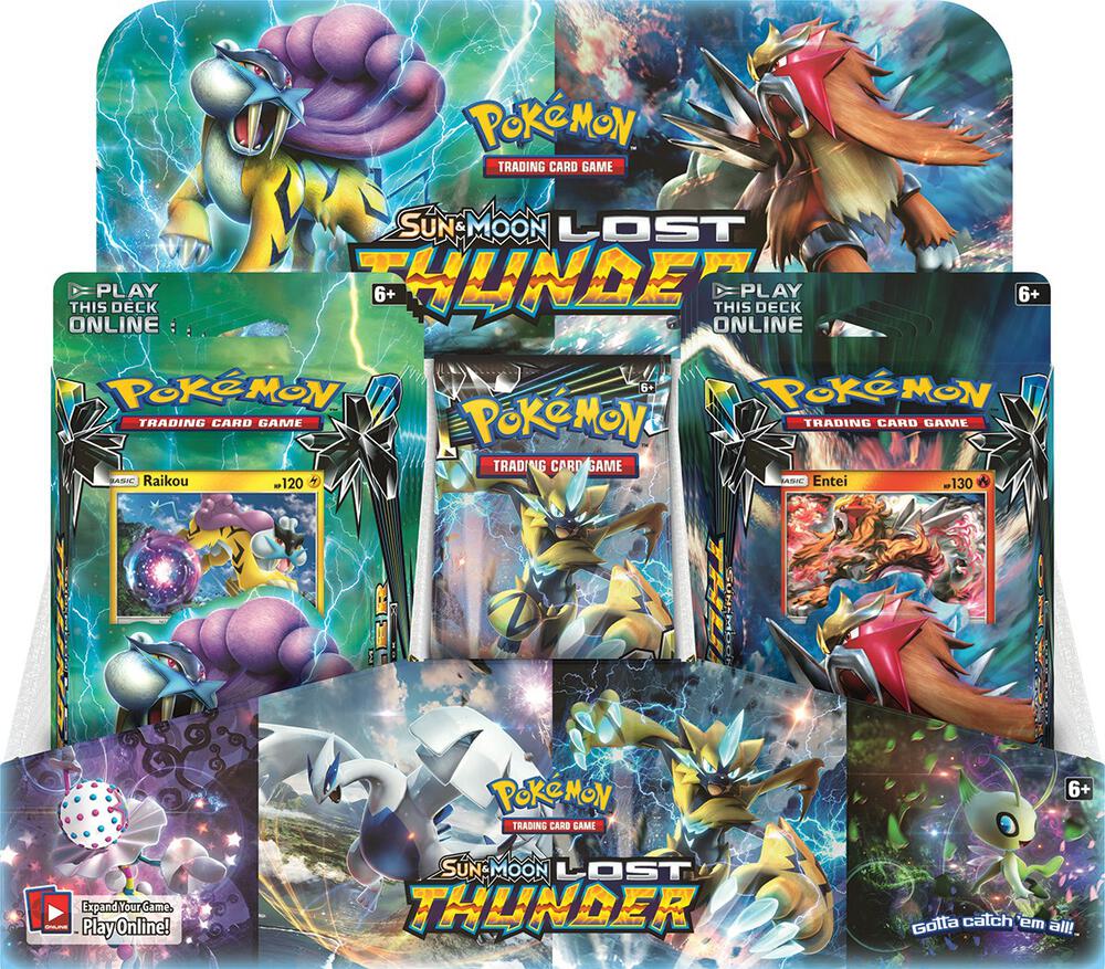 Pokemon TCG Lost Thunder Lost Thunder Launch Kit trading card product