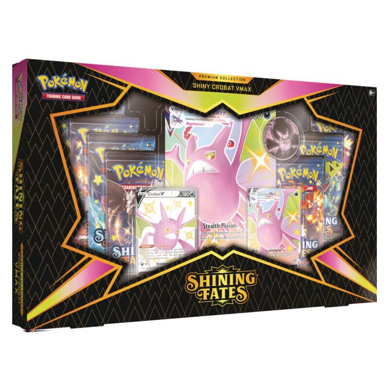 Pokemon TCG Shining Fates Shining Fates Premium Collection Shiny Crobat sealed box