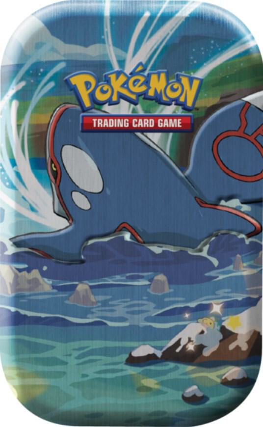 Pokemon TCG Shining Fates Shining Fates Mini Tin Kyogre trading card product