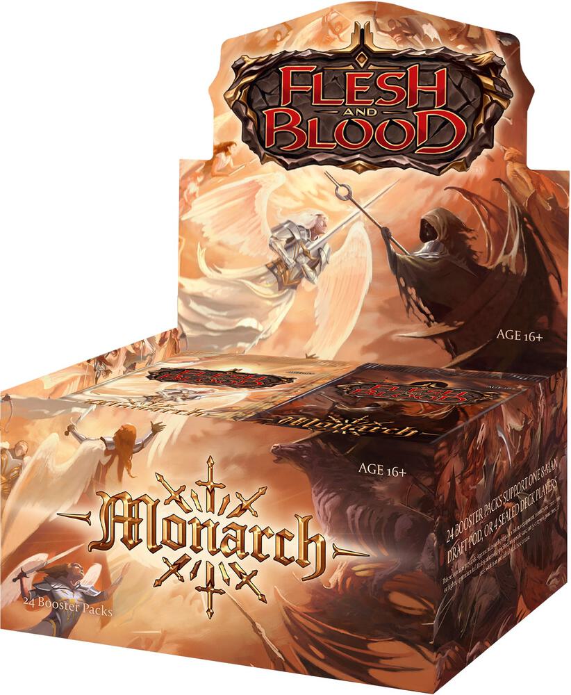 Flesh and Blood TCG Monarch Monarch Booster Box 1st Edition sealed box