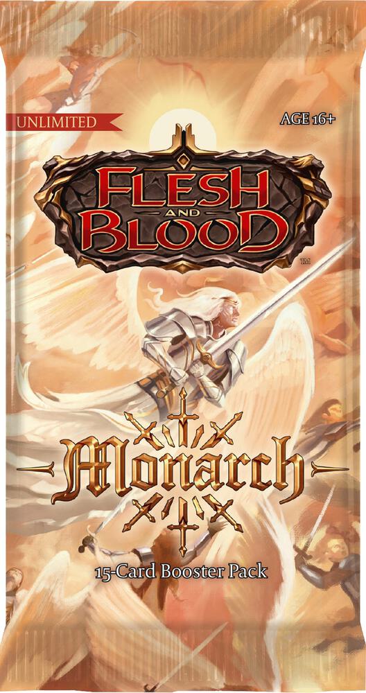 Flesh and Blood TCG Monarch Monarch Booster Pack Unlimited Edition booster pack