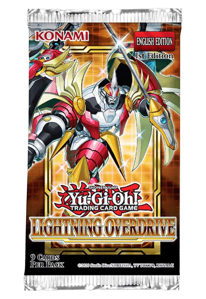 Yu-Gi-Oh! TCG Lightning Overdrive Lightning Overdrive Booster Pack 1st Edition booster pack