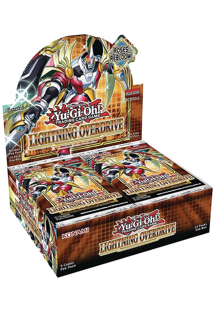 Yu-Gi-Oh! TCG Lightning Overdrive Lightning Overdrive Booster Box 1st Edition sealed box