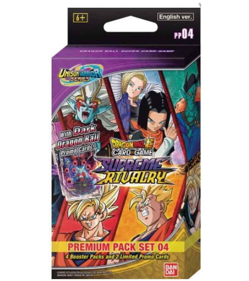Dragon Ball Super Card Game Supreme Rivalry Supreme Rivalry Premium Pack Set 04 booster pack