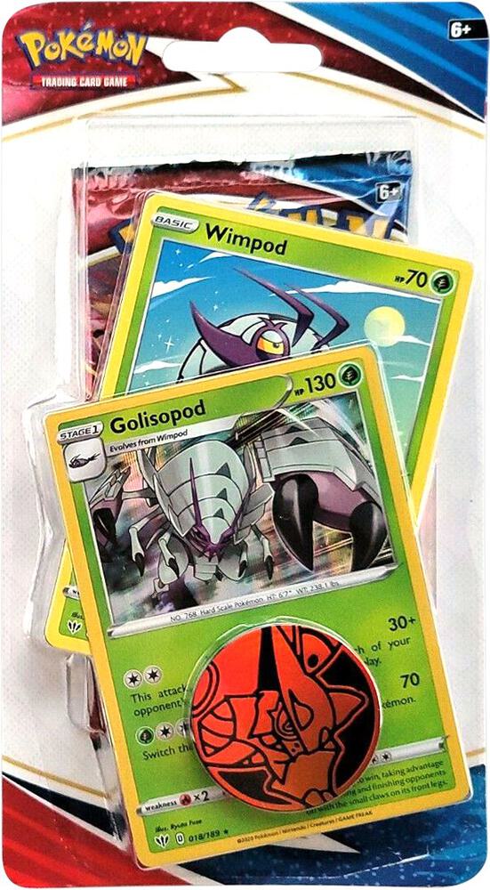 Pokemon TCG Battle Styles Battle Styles Premium Checklane Blister Golisopod booster pack