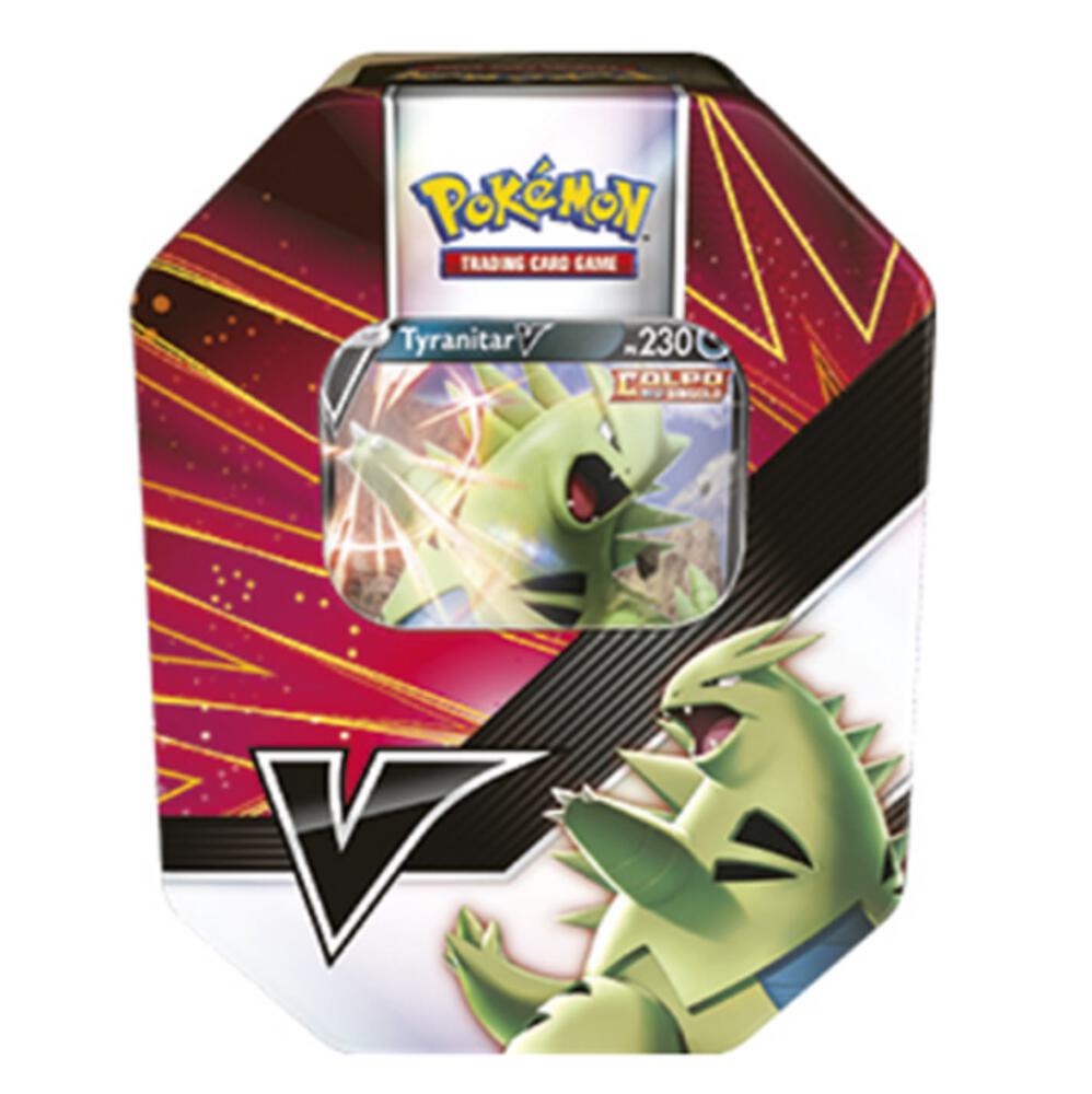 Pokemon TCG Battle Styles Battle Styles V Strikers Tin Tyranitar V International Version trading card product