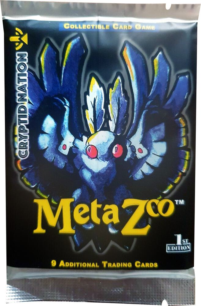 MetaZoo TCG Cryptid Nation Cryptid Nation Kickstarter Edition Booster Pack booster pack