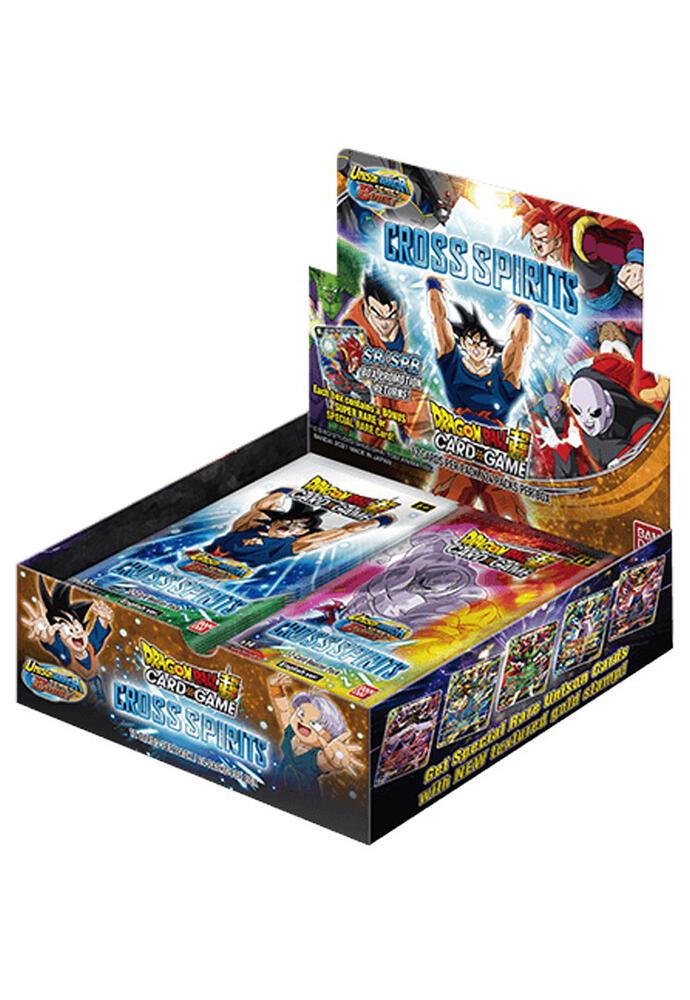 Dragon Ball Super Card Game Cross Spirits Cross Spirits Booster Box sealed box