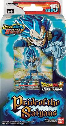 Dragon Ball Super Card Game Cross Spirits Cross Spirits Starter Deck 15 Pride of the Saiyans deck product