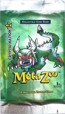MetaZoo TCG Cryptid Nation Cryptid Nation First Edition Booster Pack booster pack