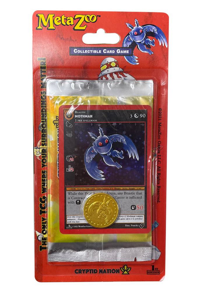 MetaZoo TCG Cryptid Nation Cryptid Nation First Edition Blister Pack booster pack