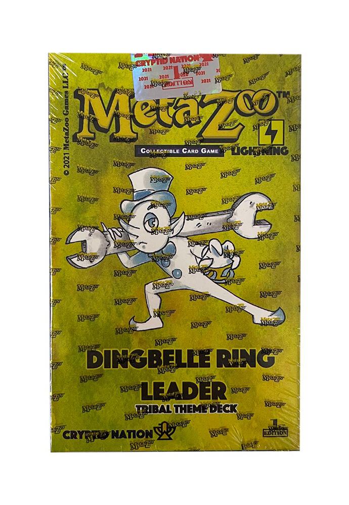 MetaZoo TCG Cryptid Nation Cryptid Nation Tribal Theme Deck Lightning First Edition deck product