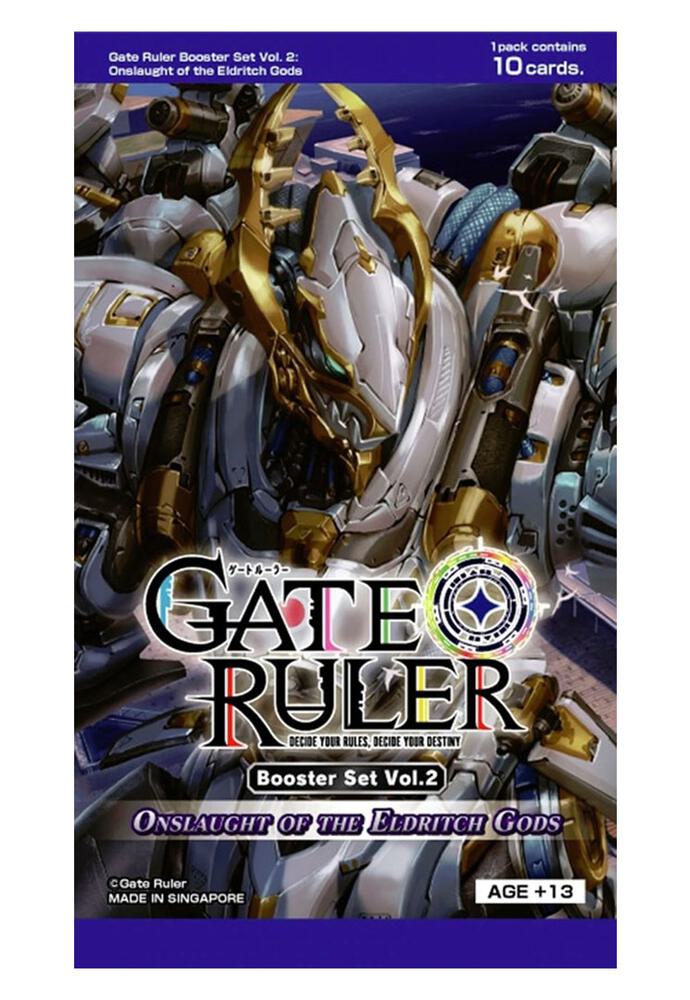Gate Ruler TCG Onslaught of the Eldritch Gods Onslaught of the Eldritch Gods Booster Pack booster pack