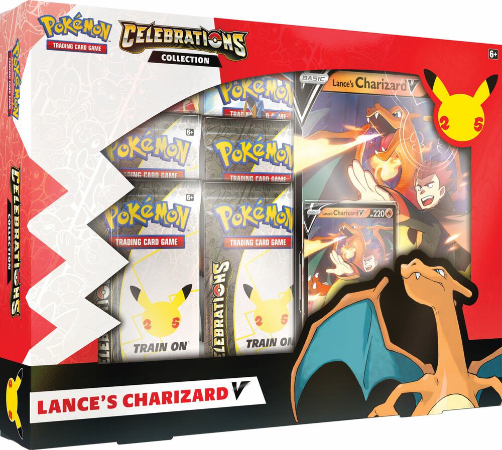 Pokemon TCG Celebrations Celebrations Collection Lances Charizard V sealed box