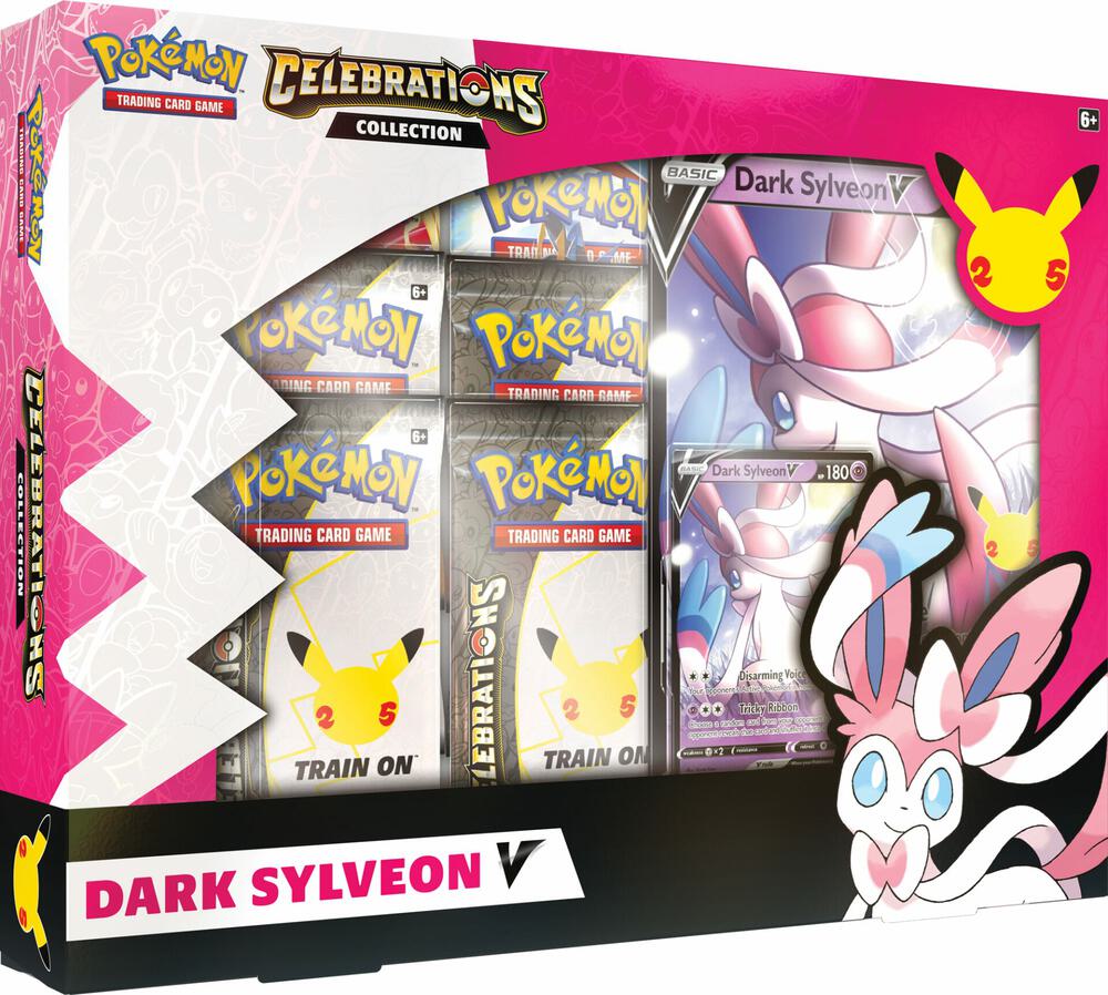 Pokemon TCG Celebrations Celebrations Collection Dark Sylveon V sealed box