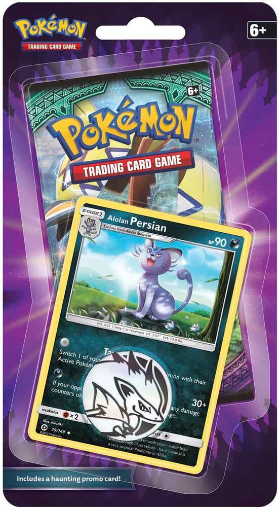 Pokemon TCG Guardians Rising Guardians Rising Single Pack Blister Alolan Persian booster pack