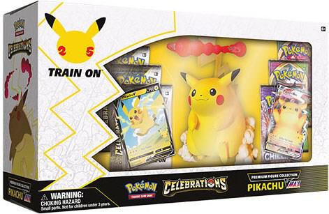 Pokemon TCG Celebrations Celebrations Premium Figure Collection Pikachu VMAX sealed box