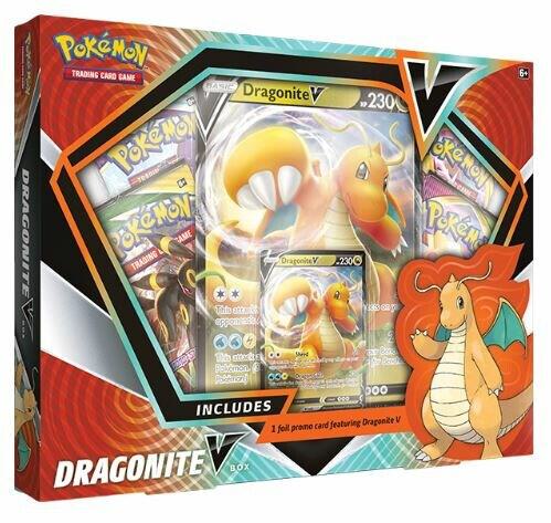 Pokemon TCG Fusion Strike Fusion Strike Dragonite V Box sealed box