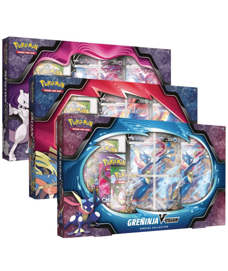 Pokemon TCG Evolving Skies Evolving Skies V UNION Special Collection Set of 3 sealed box