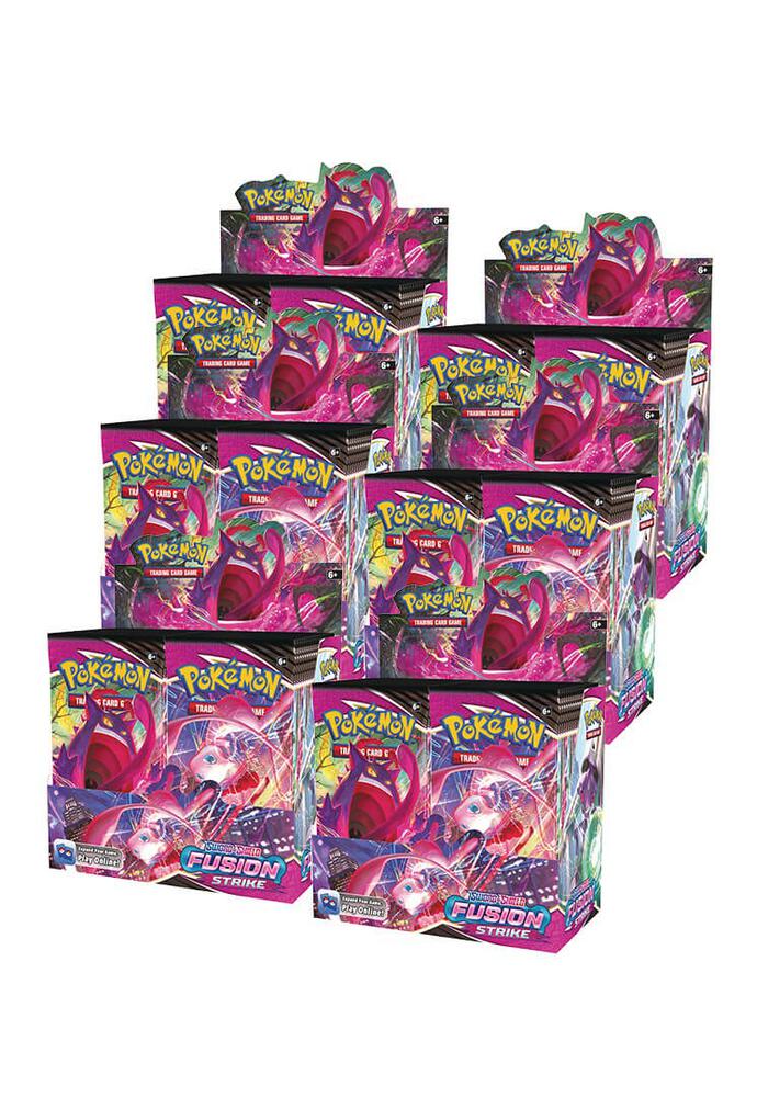 Pokemon TCG Fusion Strike Fusion Strike Booster Box Case sealed box