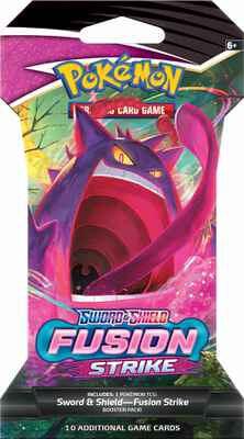 Pokemon TCG Fusion Strike Fusion Strike Sleeved Booster Pack booster pack