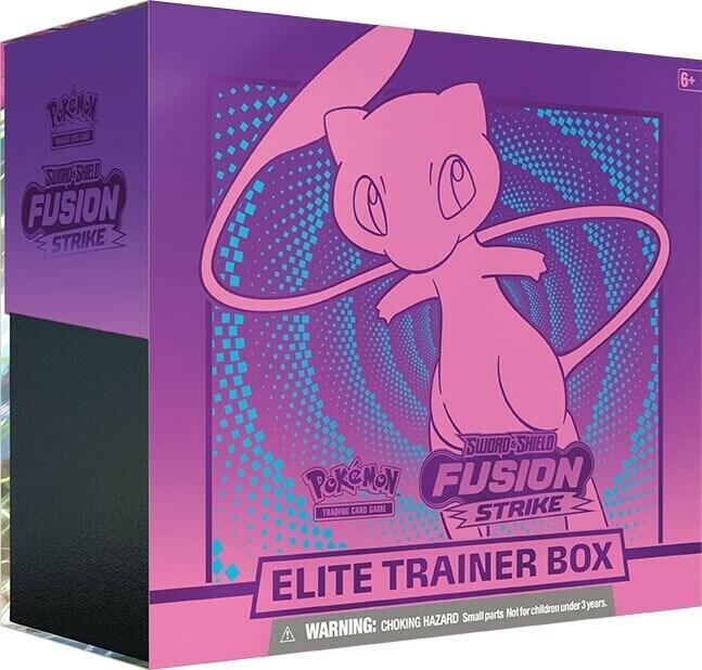 Pokemon TCG Fusion Strike Fusion Strike Elite Trainer Box sealed box