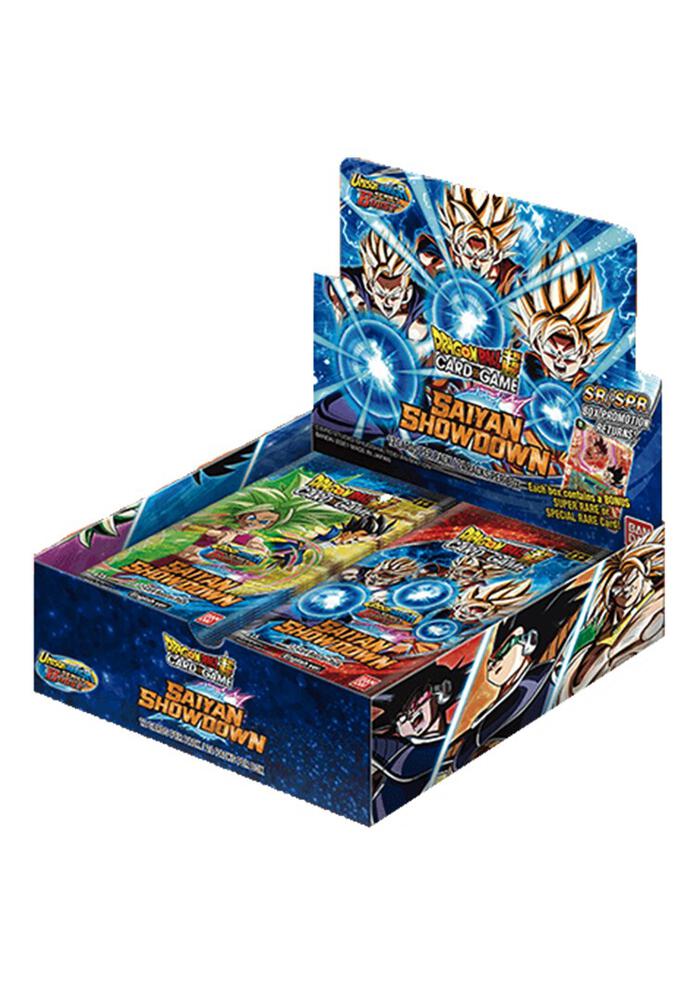 Dragon Ball Super Card Game Saiyan Showdown Saiyan Showdown Booster Box sealed box