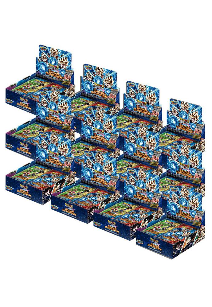 Dragon Ball Super Card Game Saiyan Showdown Saiyan Showdown Booster Box Case sealed box