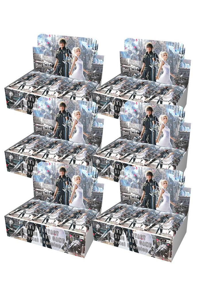 Final Fantasy TCG Crystal Dominion Crystal Dominion Booster Box Case sealed box