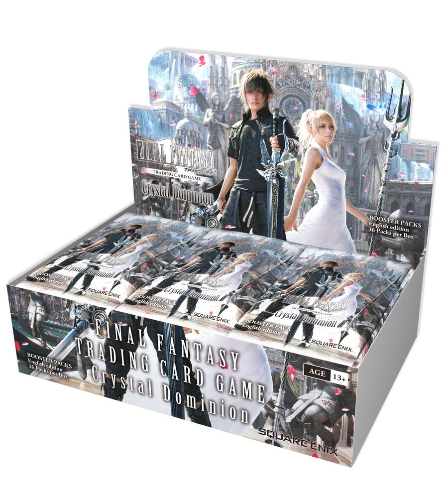 Final Fantasy TCG Crystal Dominion Crystal Dominion Booster Box sealed box
