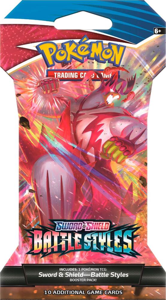 Pokemon TCG Battle Styles Battle Styles Sleeved Booster Pack booster pack