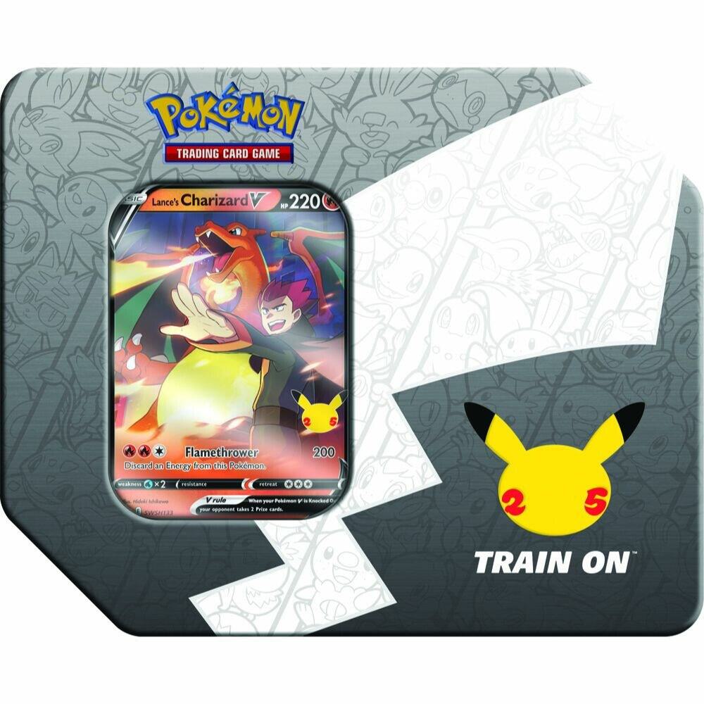 Pokemon TCG Celebrations Celebrations Tin Lances Charizard V trading card product