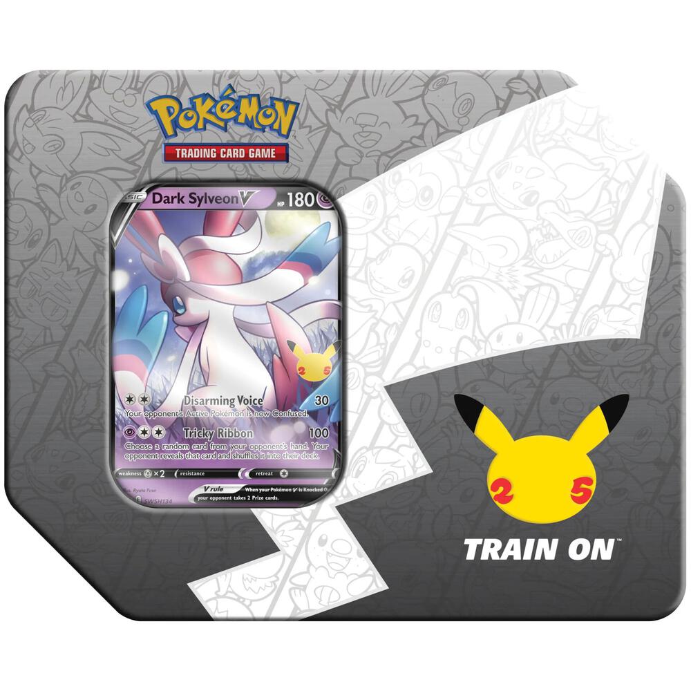 Pokemon TCG Celebrations Celebrations Tin Dark Sylveon V trading card product