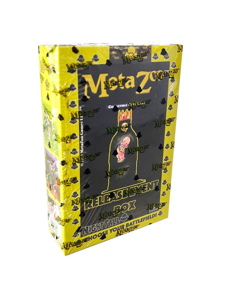 MetaZoo TCG Nightfall Nightfall Release First Edition Event Box sealed box