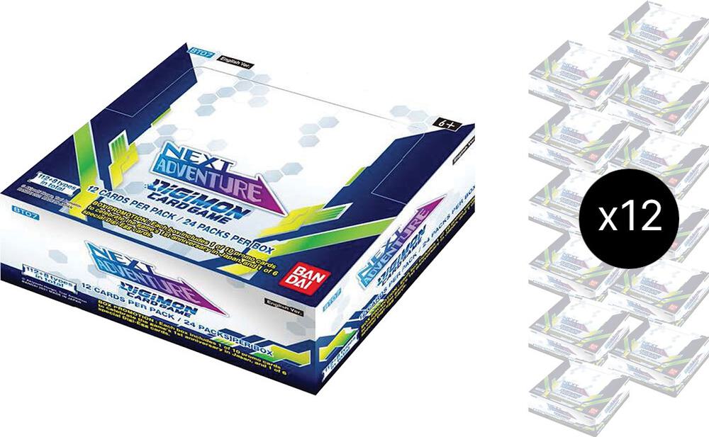 Digimon Card Game Next Adventure Next Adventure Booster Box Case sealed box