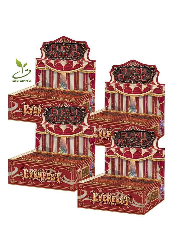 Flesh and Blood TCG Everfest Everfest Booster Box Case 1st Edition sealed box