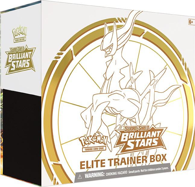 Pokemon TCG Brilliant Stars Brilliant Stars Elite Trainer Box sealed box