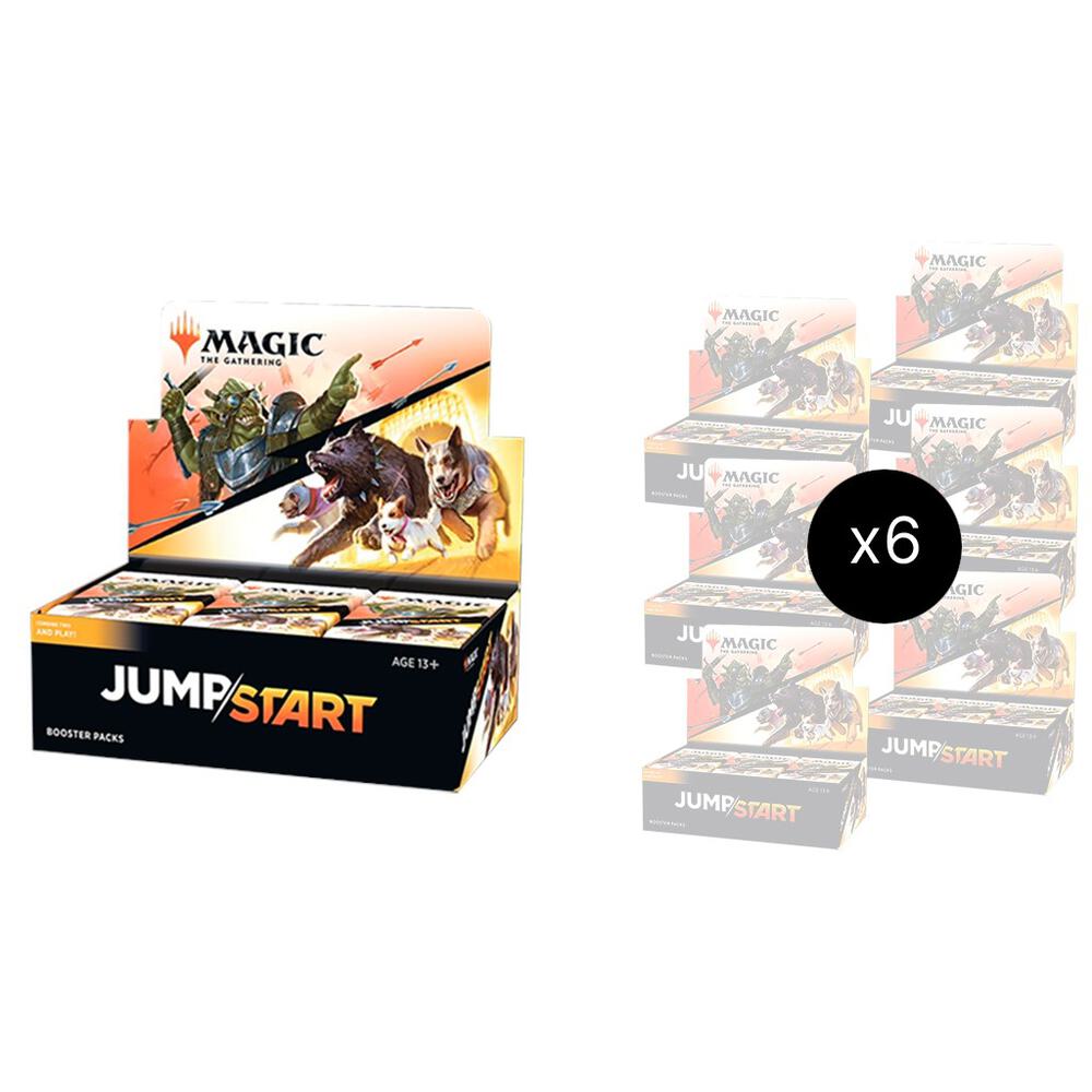 Magic the Gathering Jumpstart Jumpstart Booster Box Case sealed box