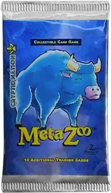MetaZoo TCG Cryptid Nation Cryptid Nation Second Edition Booster Pack booster pack