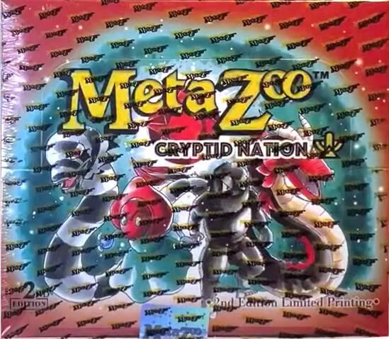 MetaZoo TCG Cryptid Nation Cryptid Nation Second Edition Booster Box sealed box
