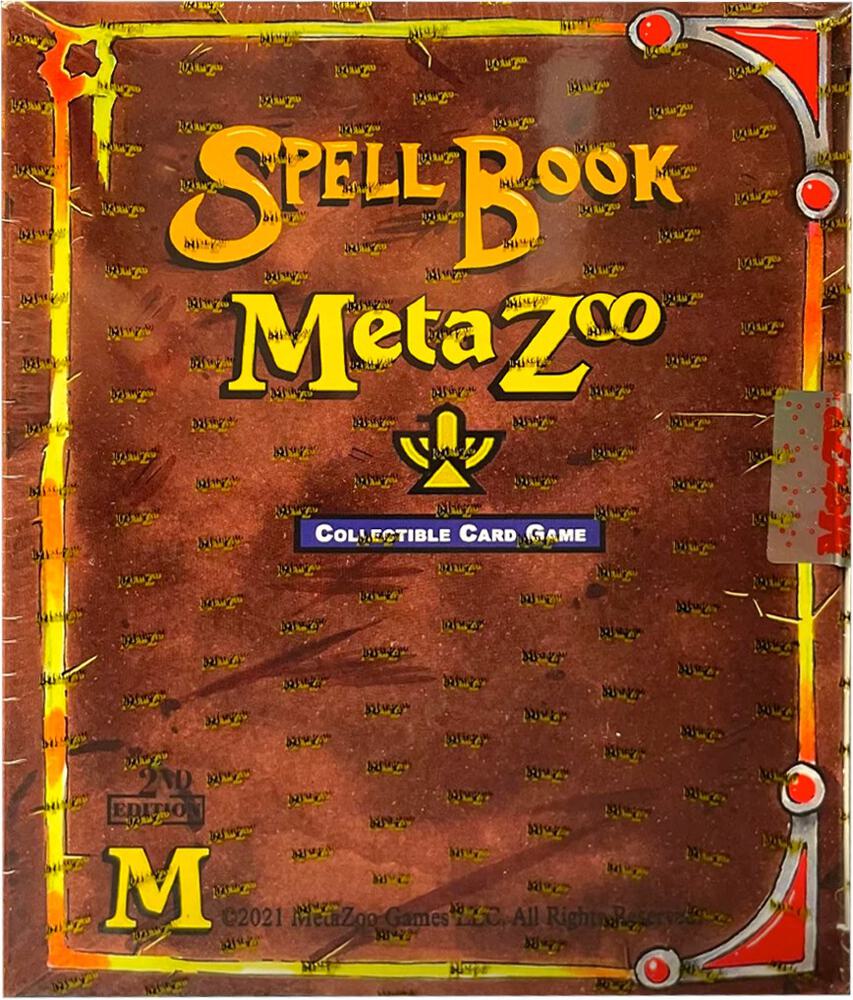 MetaZoo TCG Cryptid Nation Cryptid Nation Second Edition Spell Book trading card product