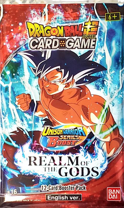 Dragon Ball Super Card Game Realm Of The Gods Realm of the Gods Booster Pack booster pack