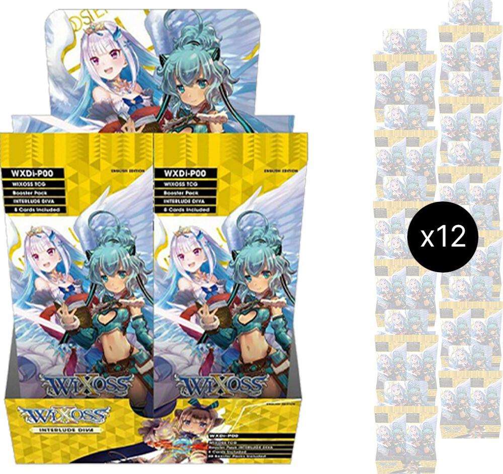WIXOSS TCG Interlude Diva Interlude Diva Booster Box Case sealed box