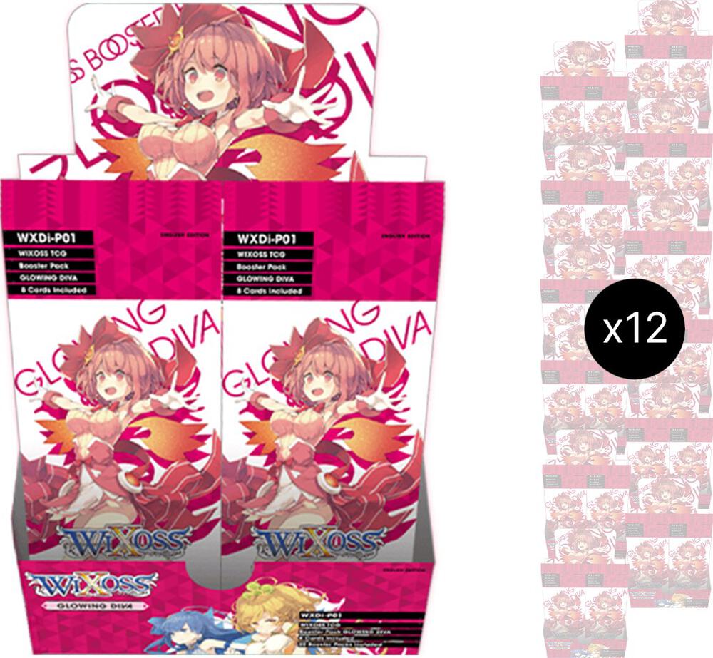 WIXOSS TCG Glowing Diva Glowing Diva Booster Box Case sealed box