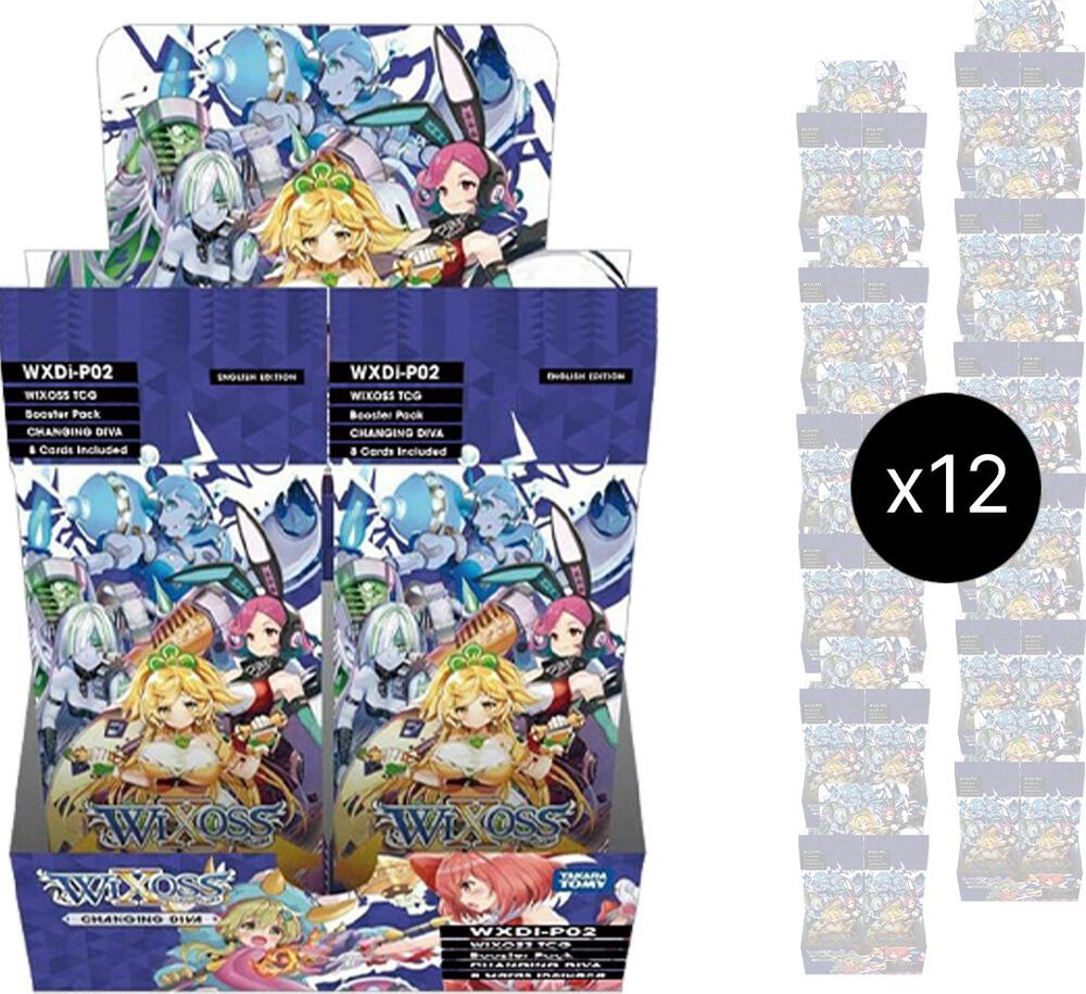 WIXOSS TCG Changing Diva Changing Diva Booster Box Case sealed box